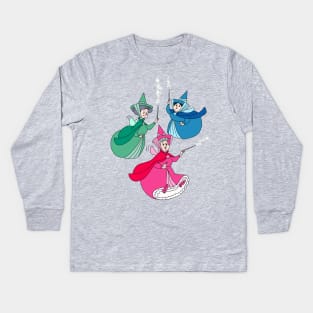 Fairy Godmothers Kids Long Sleeve T-Shirt